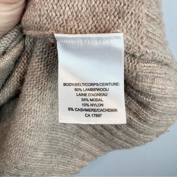 Banana Republic Lambswool Cashmere Blend Belted Cardigan - Picture 8 of 11